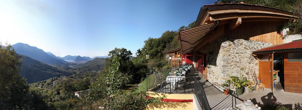 Eco Hotel Locanda Del Giglio Roveredo Capriasca エクステリア 写真