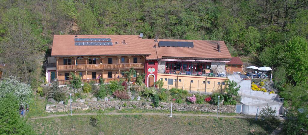 Eco Hotel Locanda Del Giglio Roveredo Capriasca エクステリア 写真