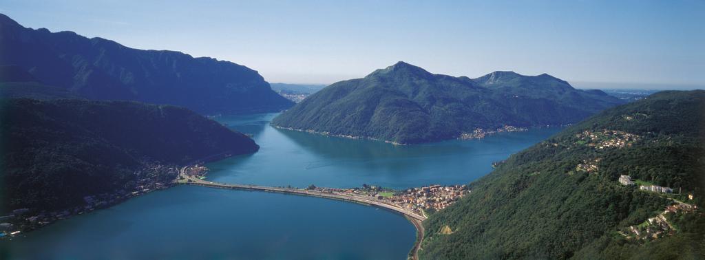 Eco Hotel Locanda Del Giglio Roveredo Capriasca エクステリア 写真