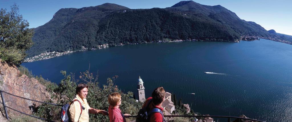 Eco Hotel Locanda Del Giglio Roveredo Capriasca エクステリア 写真