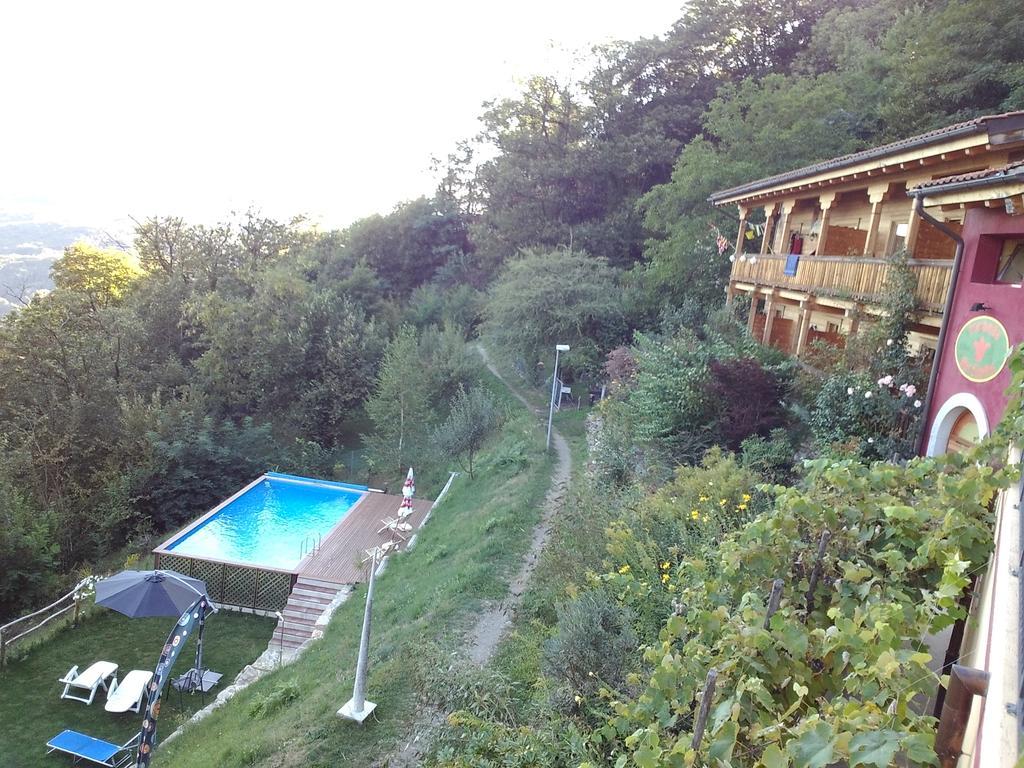 Eco Hotel Locanda Del Giglio Roveredo Capriasca エクステリア 写真